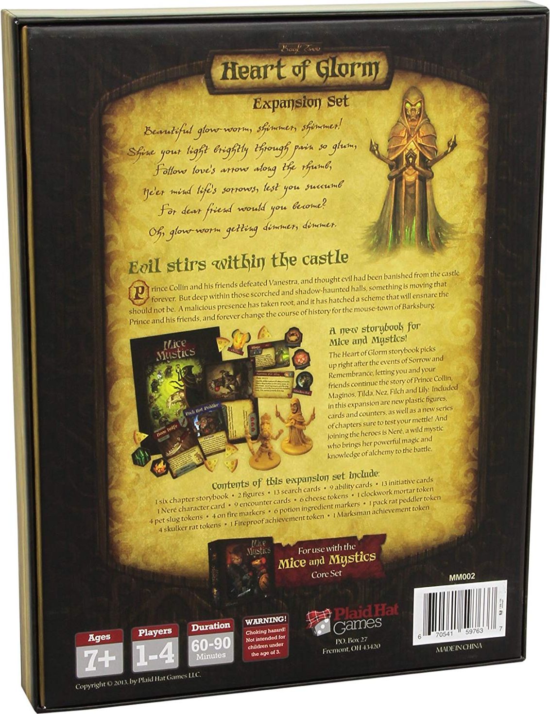 Plaid Hat Games Mice and Mystics: Heart of Glorm - obrázek 3