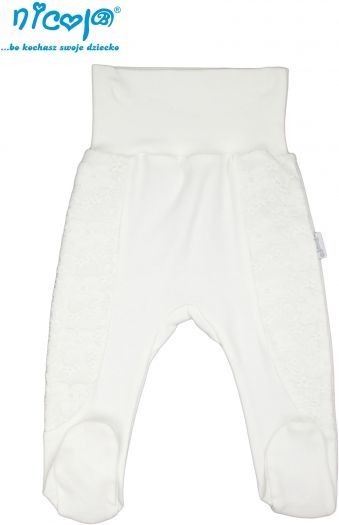 Nicol Nicol Polodupačky Lady - bílé, vel. 80 80 (9-12m) - obrázek 1