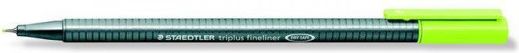 Liner "Triplus 334", limetkově zelená, 0,3mm, STAEDTLER - obrázek 1