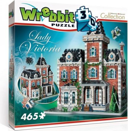 WREBBIT 3D puzzle Sídlo Lady Victoria 465 dílků - obrázek 1
