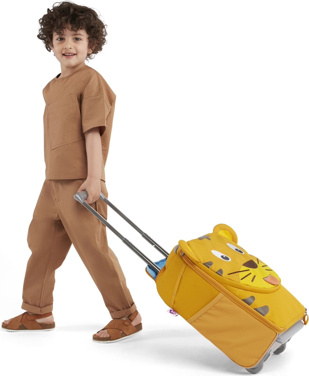Affenzahn Trolley Timmy Tiger - yellow uni - obrázek 2