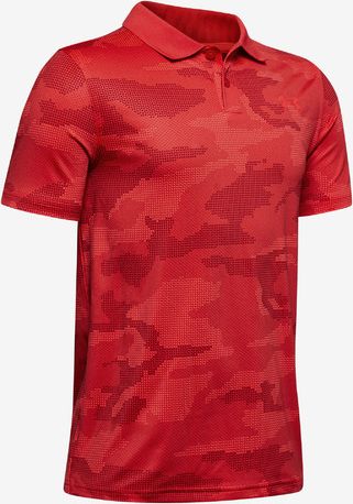 Performance Polo triko dětské Under Armour | Červená | Chlapecké | XL - obrázek 1
