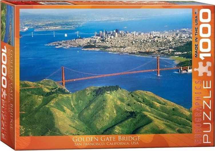 EUROGRAPHICS Puzzle Most Golden Gate, USA 1000 dílků - obrázek 3
