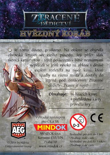 Mindok Ztracené dědictví: Hvězdný koráb - obrázek 2