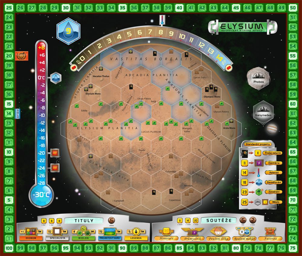 Mindok Mars: rozšíření 1 - Hellas a Elysium - obrázek 2