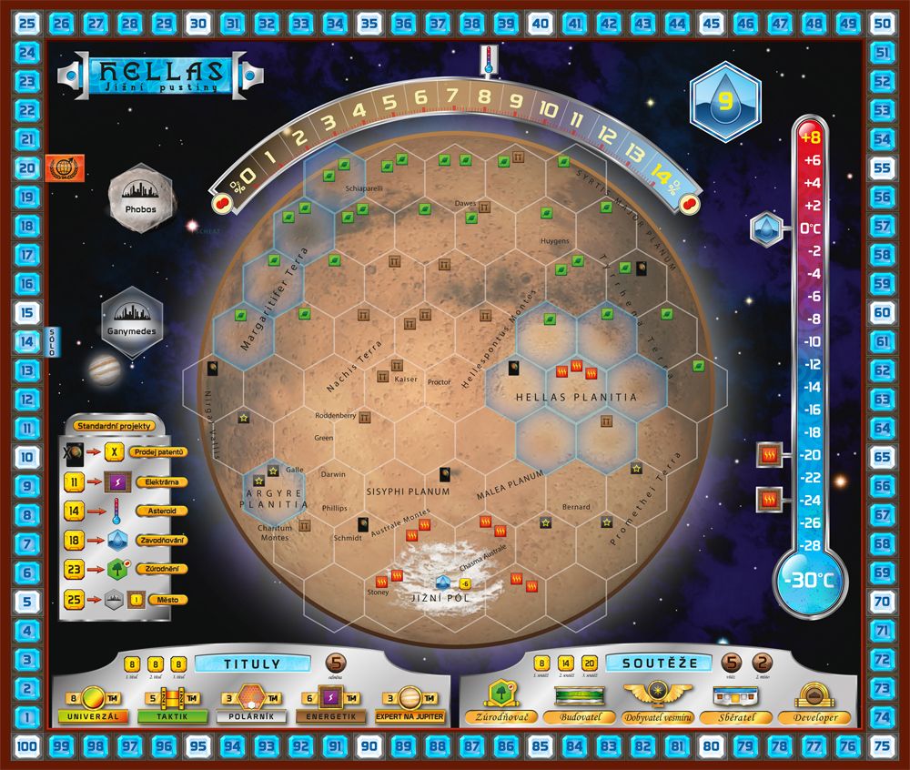 Mindok Mars: rozšíření 1 - Hellas a Elysium - obrázek 3