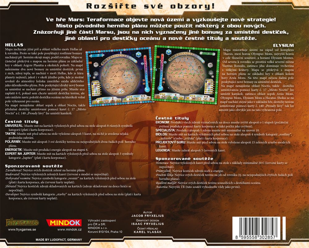 Mindok Mars: rozšíření 1 - Hellas a Elysium - obrázek 4