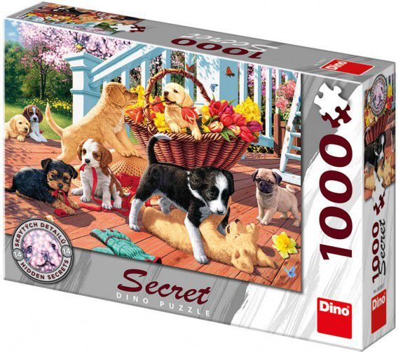 DINO Secret Collection: Štěňata 1000 dílků - obrázek 2