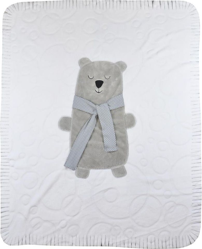 Dětská deka Koala Polar Bear bílá - obrázek 1
