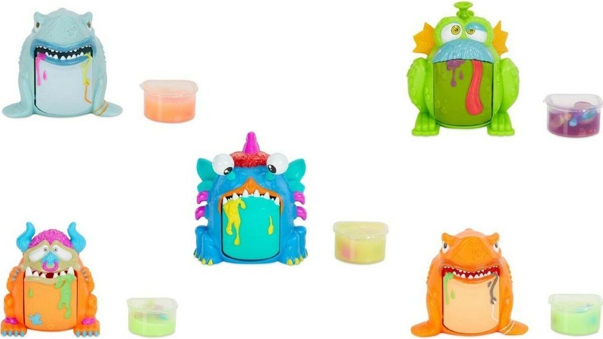 Crate Creatures Příšerka Barf Buddies - tyrkysovo-modrý Perch - obrázek 1