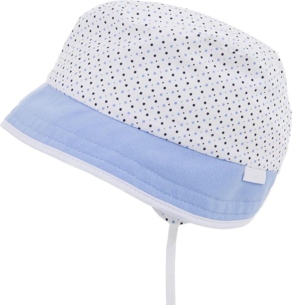Maximo Baby Boy hat - white dots 43 - obrázek 1