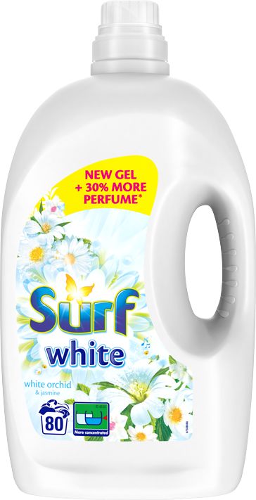 SURF White Orchid & Jasmine 4,2 l (80 dávek) – prací gel - obrázek 1