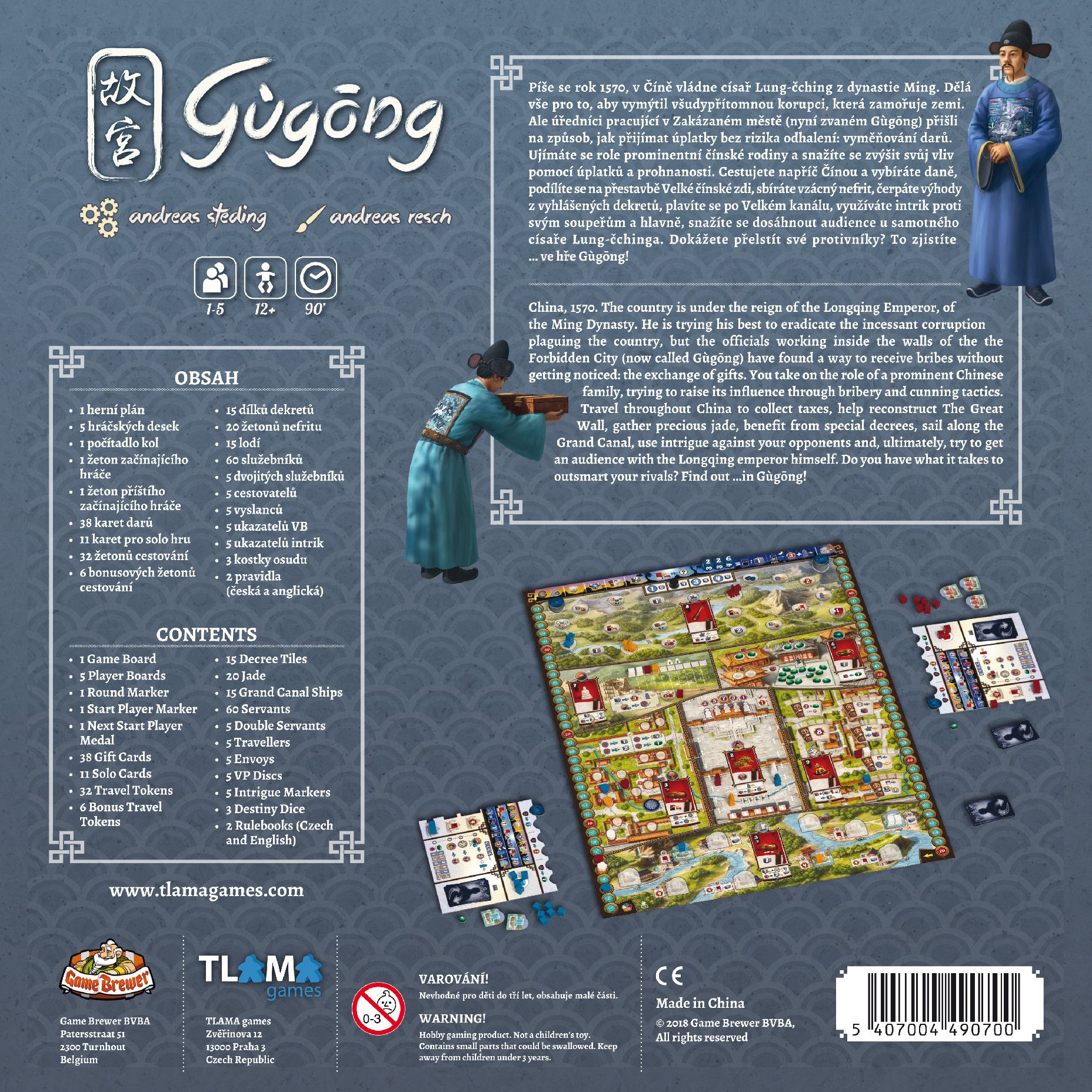 TLAMA games Gugong CZ+ENG - obrázek 3