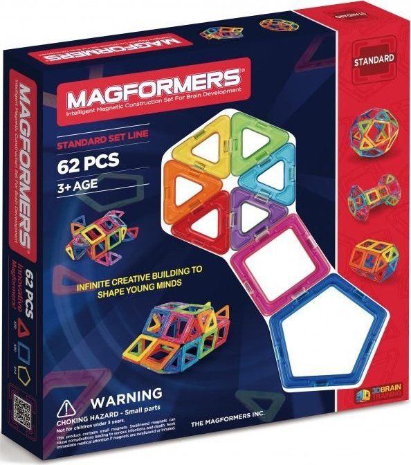 Magformers 62 dílků - obrázek 1