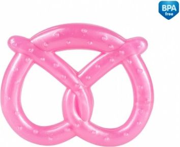 Elastické kousátko Preclíček - růžové - obrázek 1