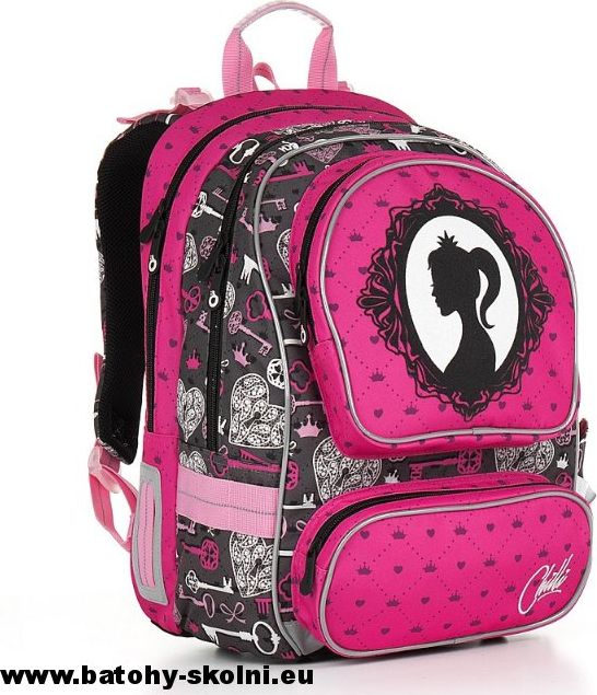 Školní batoh Topgal Princezna CHI 875 H Pink - Doprava Zdarma - obrázek 2