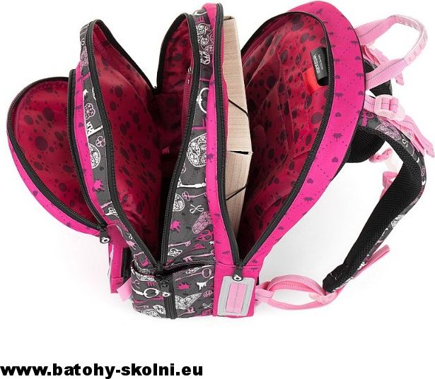 Školní batoh Topgal Princezna CHI 875 H Pink - Doprava Zdarma - obrázek 12