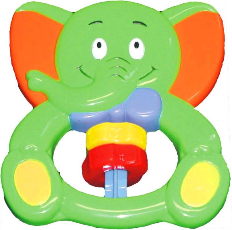 Kojenecké chrastítko, Baby Mix, slon - obrázek 1