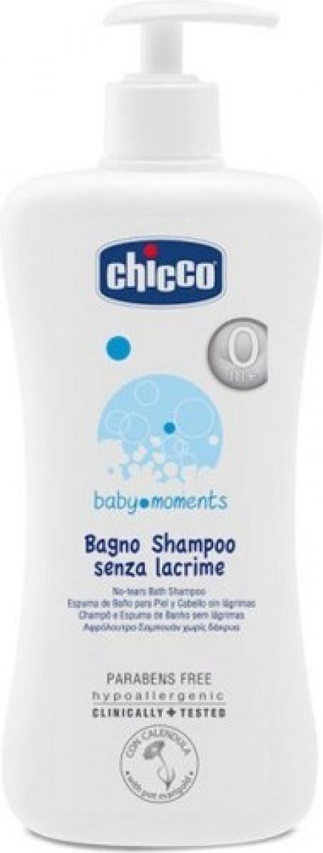 Chicco Šampon na tělo a vlasy - Žádné slzy, 500 ml dávkovač - obrázek 1