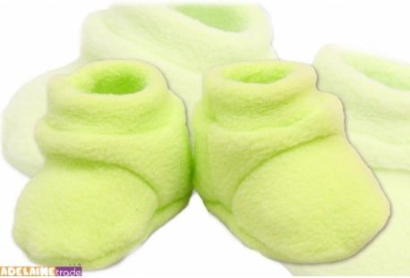 Botičky/ponožtičky POLAR - zelené - obrázek 1