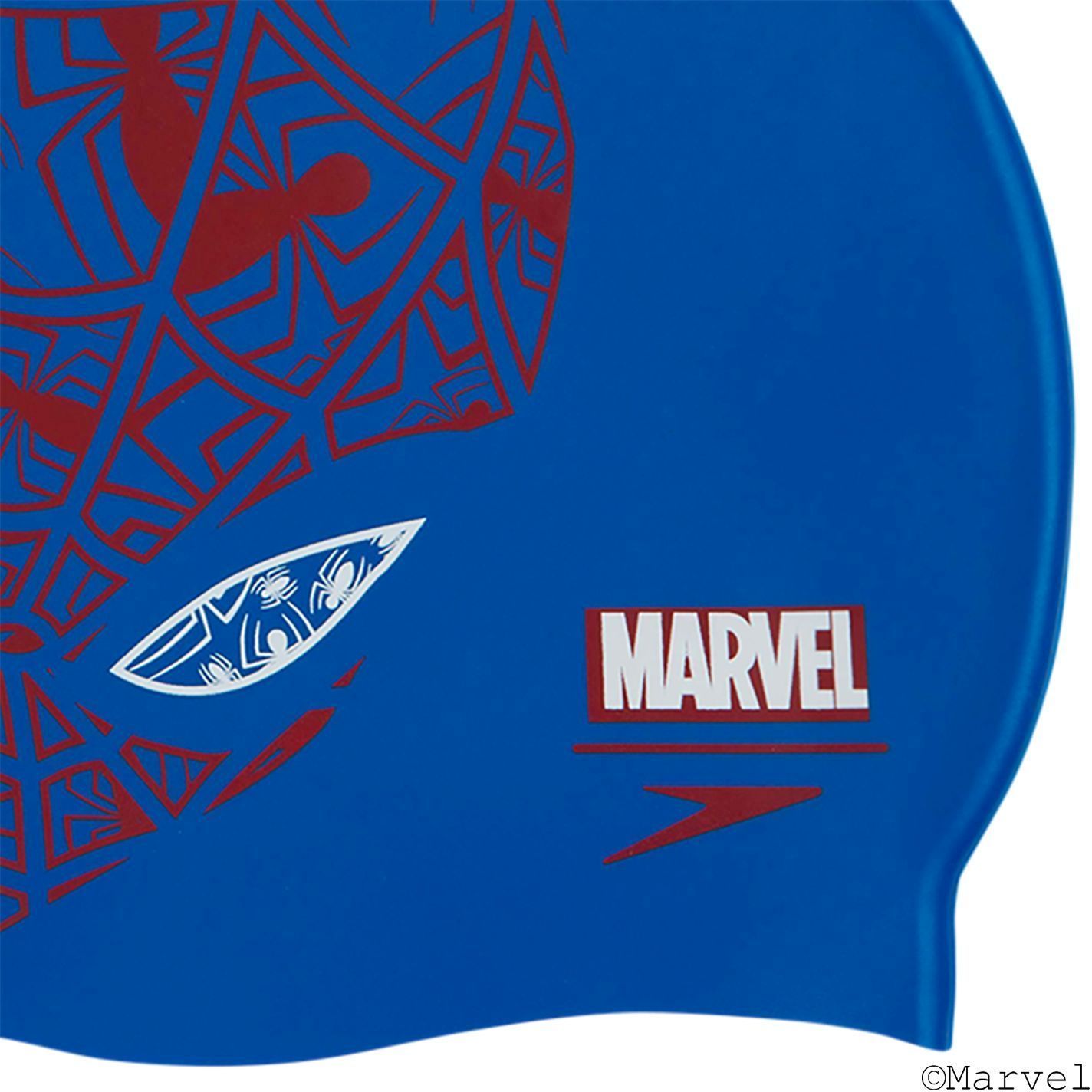 Speedo Marvel Spider-Man Junior Cap - blue/red uni - obrázek 2