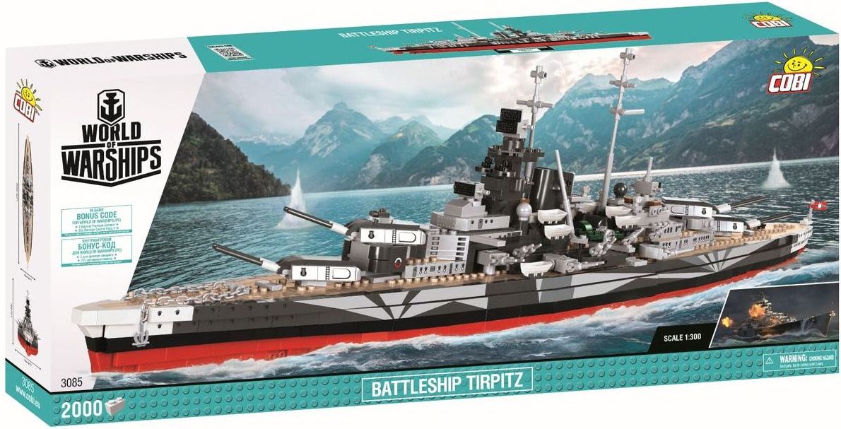 Cobi World of Warships Bitevník Tirpitz - obrázek 1
