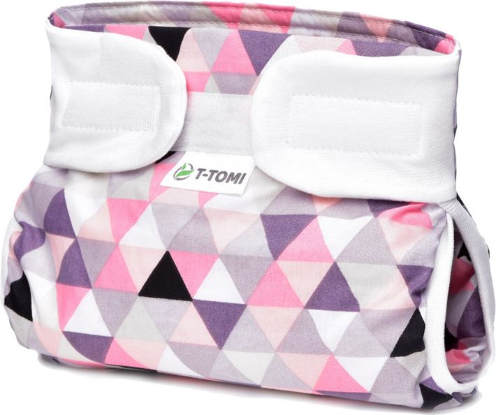 T-TOMI Abdukční kalhotky (3-6 kg) – pink triangles - obrázek 2