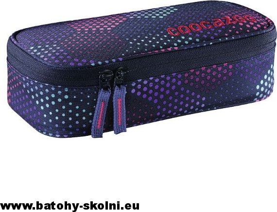 Studentské školní pouzdro Purple Illusion CoocaZoo PencilDenzel - obrázek 1