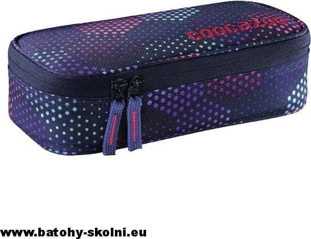 Studentské školní pouzdro Purple Illusion CoocaZoo PencilDenzel - obrázek 2