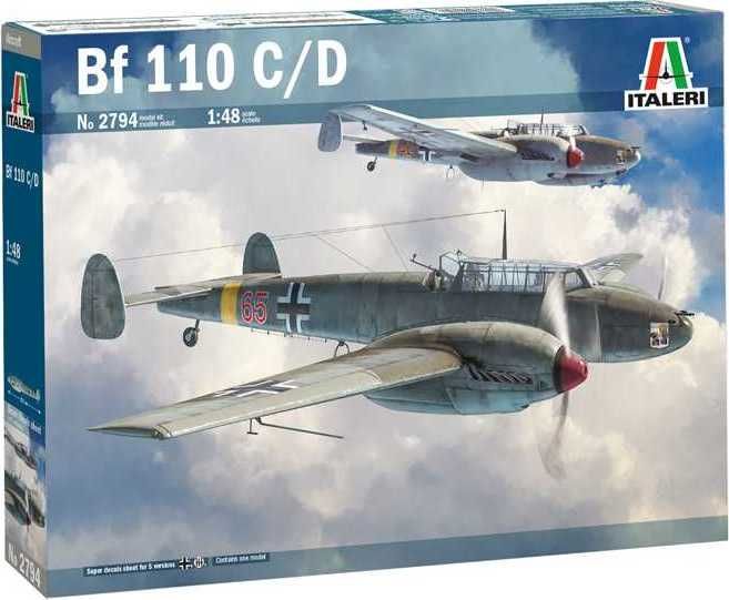 ITALERI Model Kit letadlo 2794 - BF 110 C/D (1:48) - obrázek 1