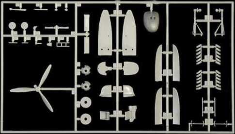 ITALERI Model Kit letadlo 2794 - BF 110 C/D (1:48) - obrázek 9