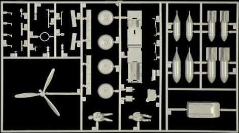 ITALERI Model Kit letadlo 2794 - BF 110 C/D (1:48) - obrázek 10