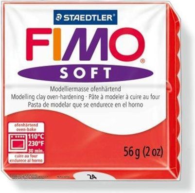 FIMO® soft 8020 56g červená - obrázek 1