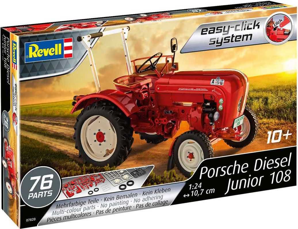 REVELL EasyClick traktor 07820 - Porsche Diesel Junior 108 (1:24) - obrázek 1