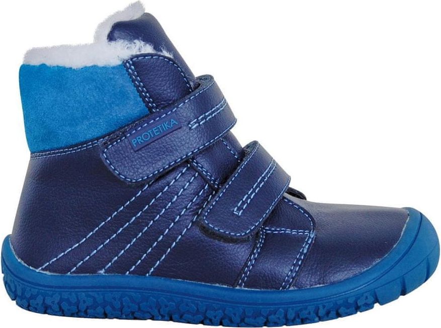 Protetika obuv dětská zimní barefoot s PROtex membránou ARTIK BLUE modrá 32 - obrázek 1