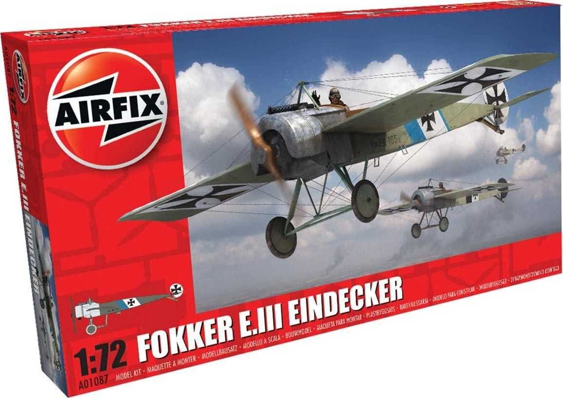 AIRFIX Classic Kit letadlo A01087 - Fokker E.III Eindecker (1:72) - obrázek 1