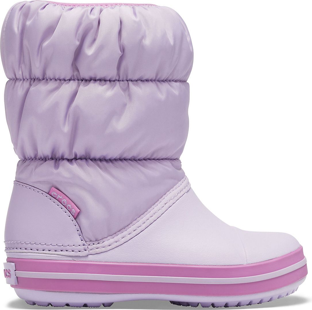 Crocs levandulové dívčí sněhule Winter Puff Boot Lavender - 33/34 - obrázek 3