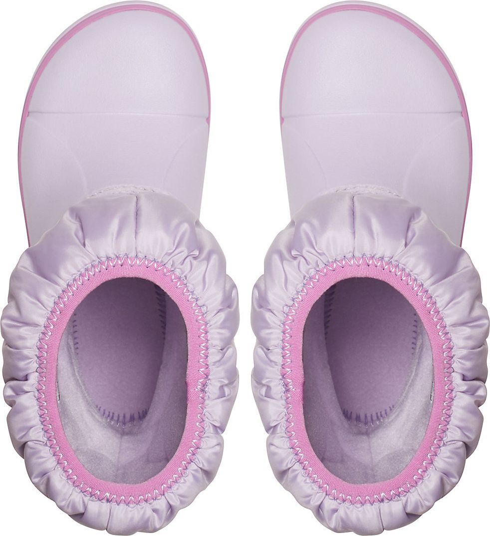 Crocs levandulové dívčí sněhule Winter Puff Boot Lavender - 33/34 - obrázek 6