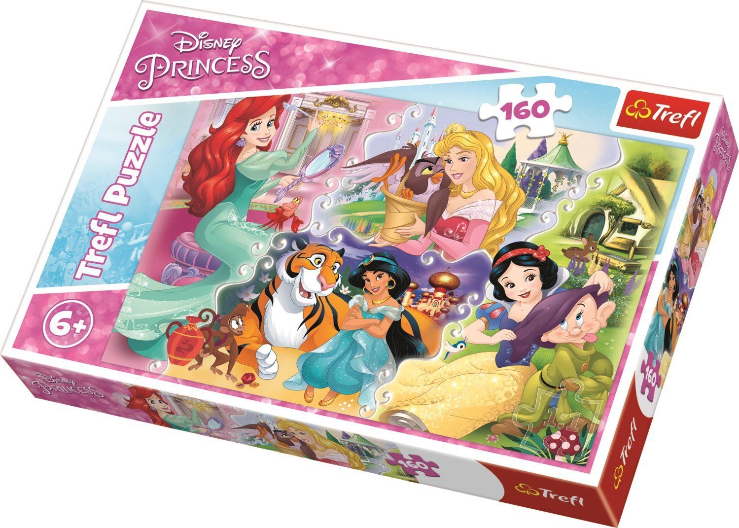 TREFL Puzzle Disney princezny 160 dílků - obrázek 2
