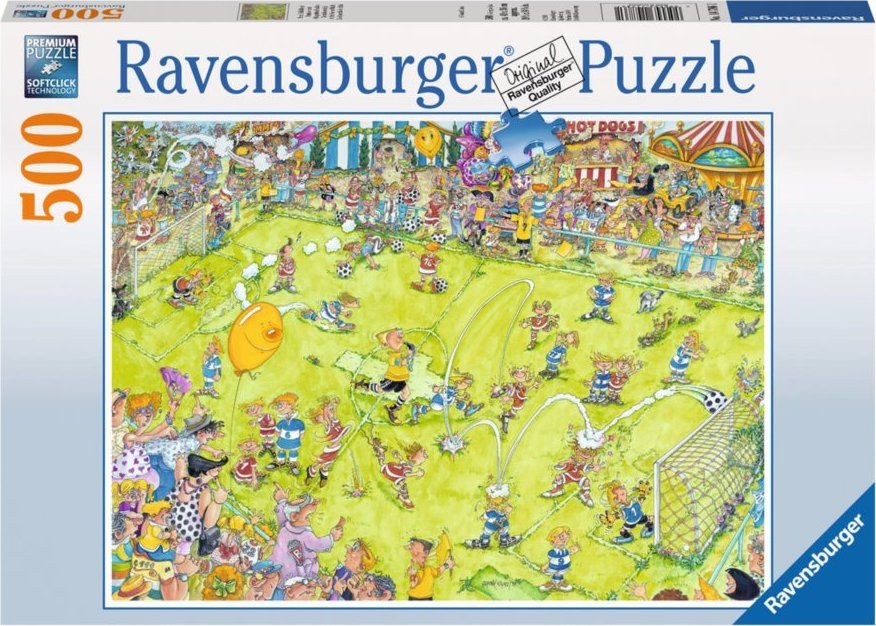 RAVENSBURGER Puzzle Na fotbalovém utkání 500 dílků - obrázek 2