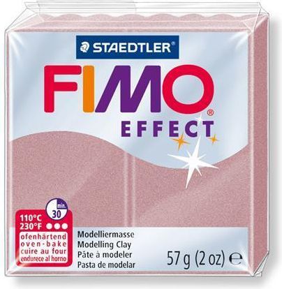 Staedler Fimo efekt růžovozlatá perleťová 57g - obrázek 1