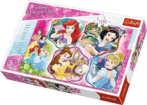 TREFL Puzzle Disney princezny: Kouzlo princezen 100 dílků - obrázek 2