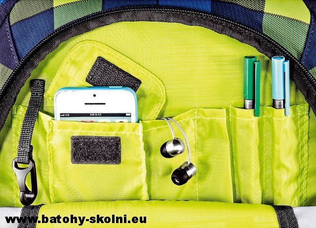 Školní batoh Coocazoo JobJobber Hip To Be Square Green - Doprava Zdarma - obrázek 6