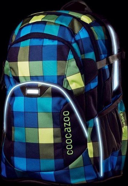 Školní batoh Coocazoo JobJobber Hip To Be Square Green - Doprava Zdarma - obrázek 9