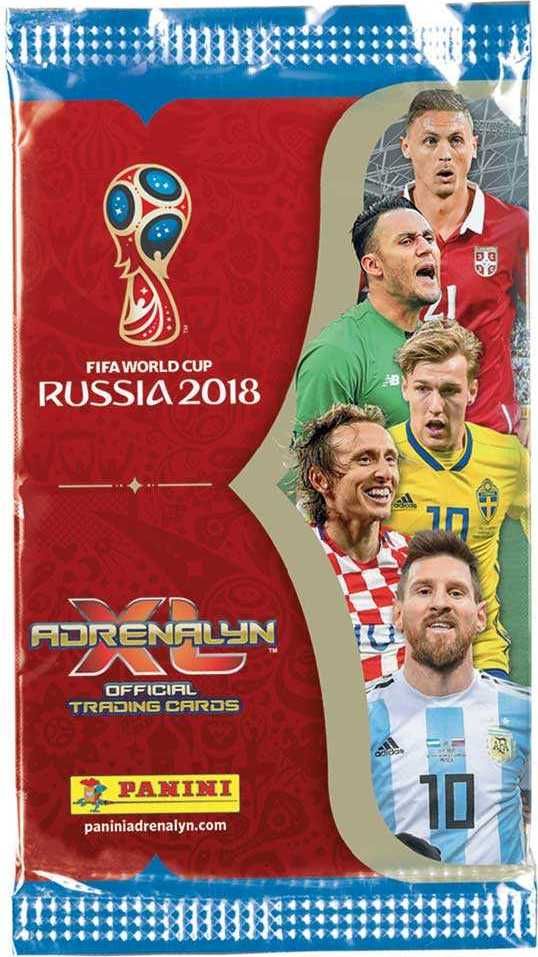PANINI WORLD CUP 2018 - ADRENALYN karty - obrázek 1