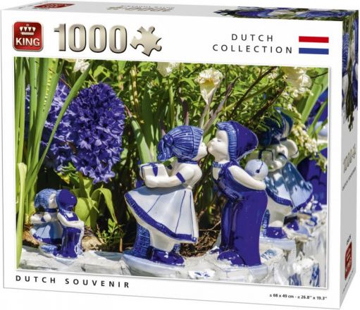 KING Puzzle Nizozemský suvenýr 1000 dílků - obrázek 1