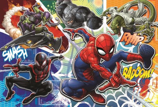 TREFL Puzzle Statečný Spiderman 60 dílků - obrázek 1