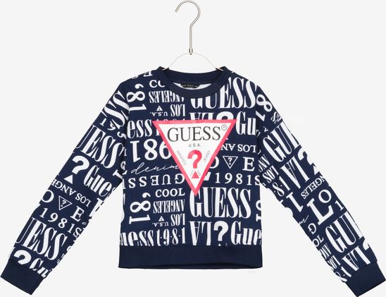 Mikina dětská Guess | Modrá | Dívčí | 7 let - obrázek 1