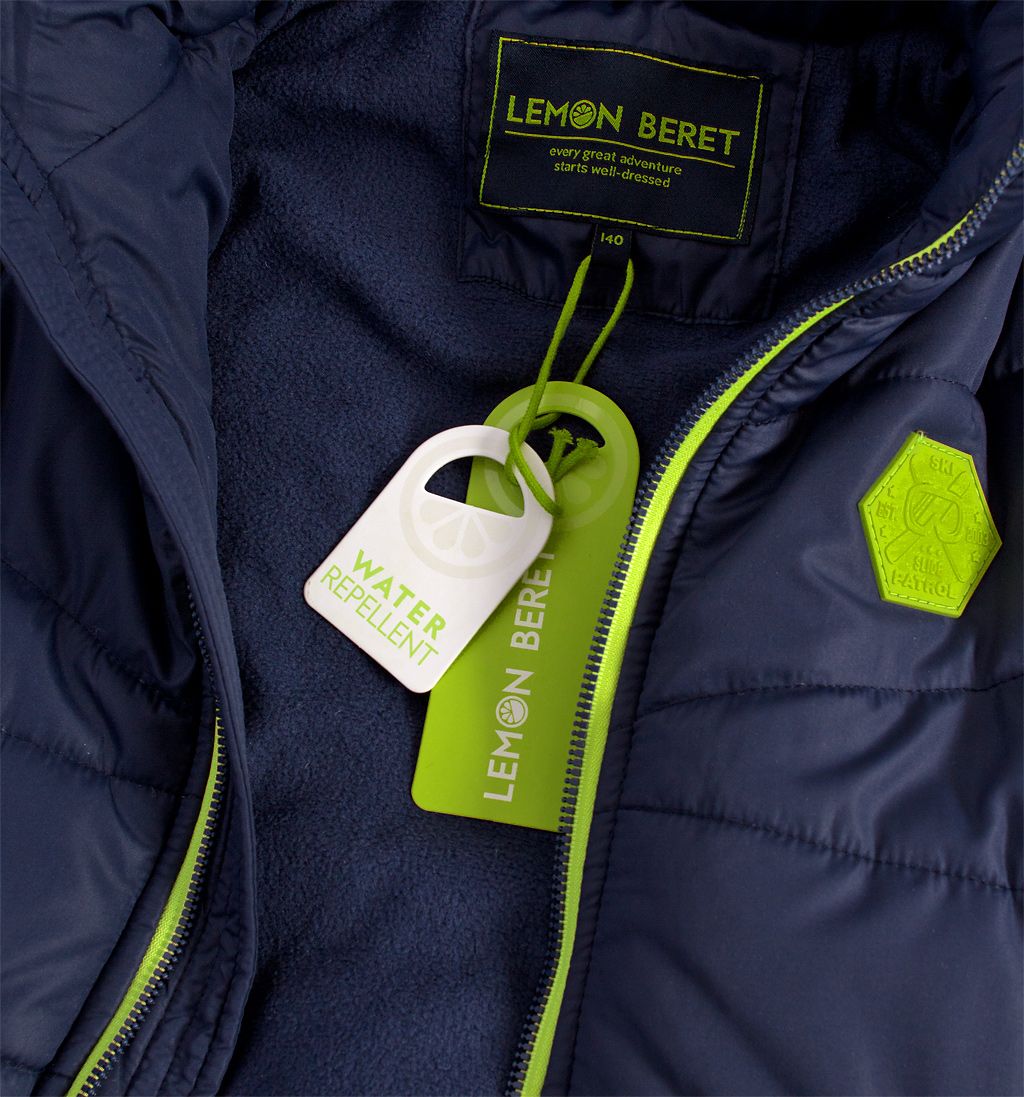 Chlapecká zimní bunda LEMON BERET PATROL modrá Velikost: 152 - obrázek 3