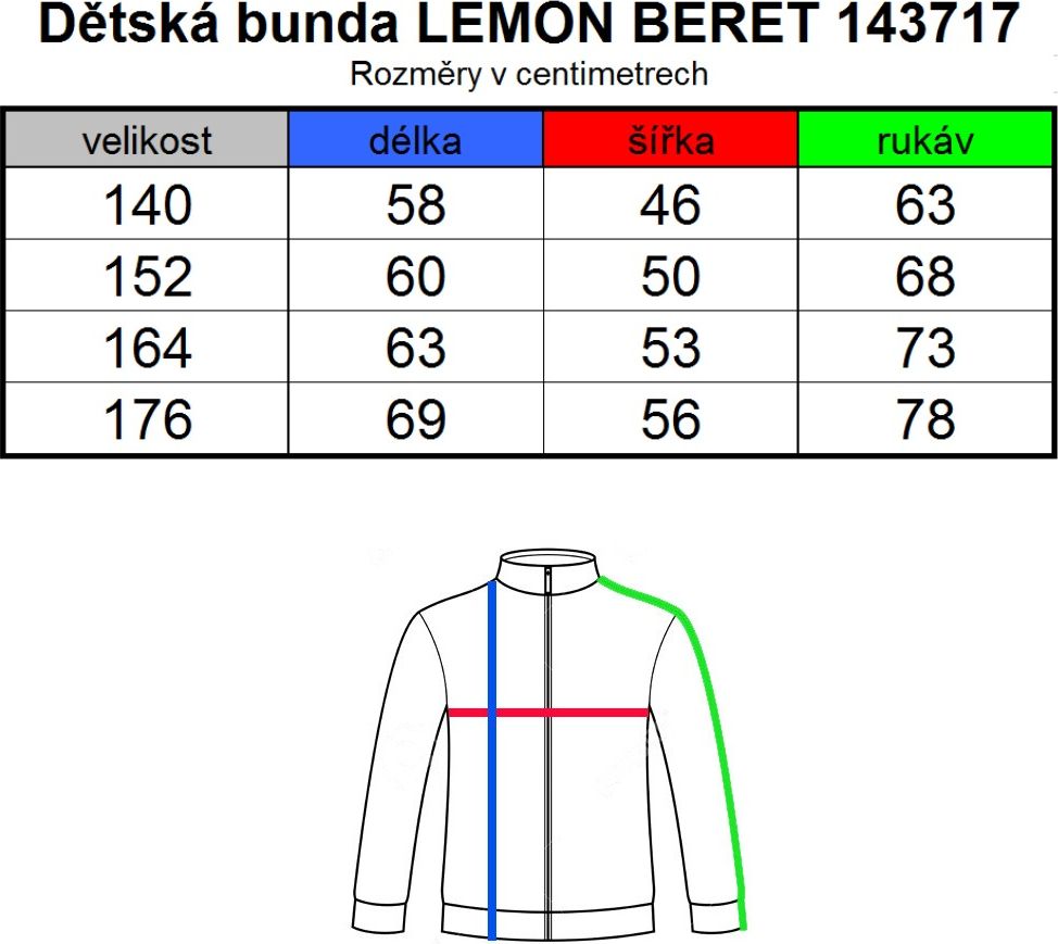 Chlapecká zimní bunda LEMON BERET PATROL modrá Velikost: 152 - obrázek 10